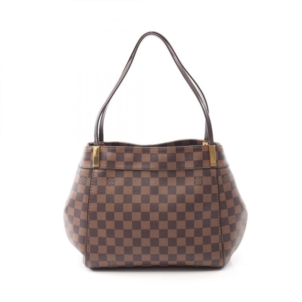 Louis Vuitton Marylebone Shoulder Bag Canvas Leather Damier Brown